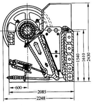 復擺顎式破碎機圖片