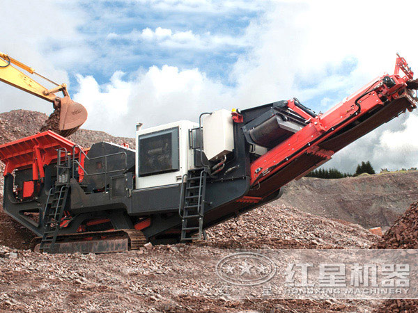 實(shí)用小幫手，紅星建筑垃圾處理移動破碎站