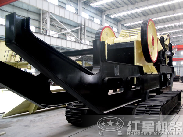 紅星履帶式移動破碎站，開啟智能新時(shí)代
