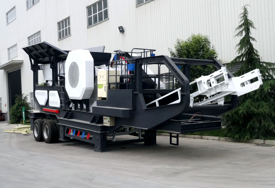 HX粗破輪胎系列移動破碎站