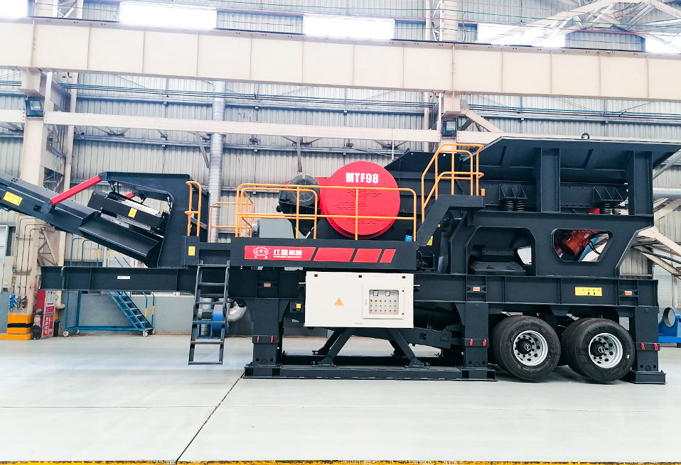 MTF輪胎式移動(dòng)破碎篩分站
