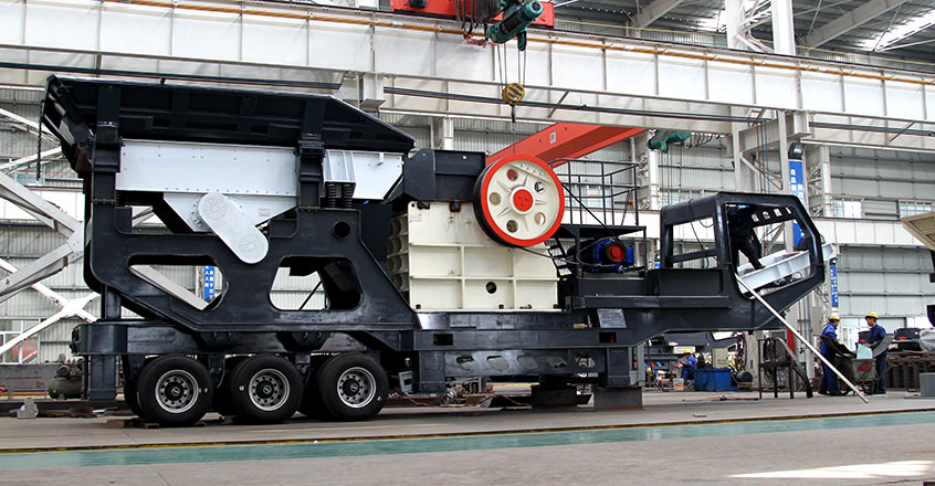 HX粗破輪胎系列移動破碎站