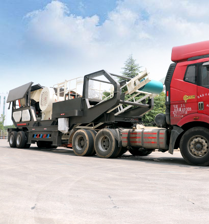 HX粗破輪胎系列移動破碎站