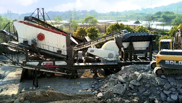 HX系列移動破碎站案例