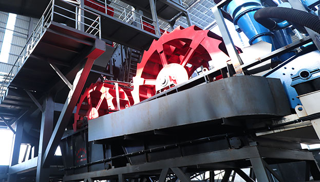 輪式洗砂機(jī)案例