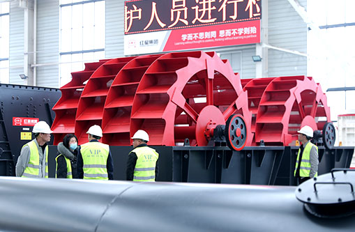 輪式洗砂機(jī)案例