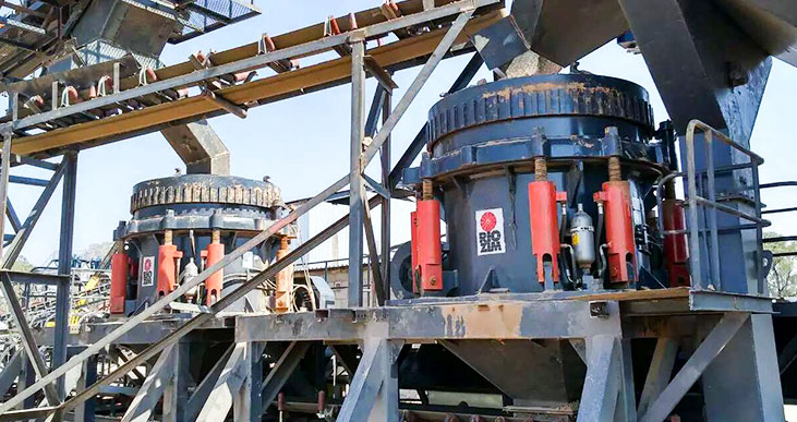 圓錐式破碎機(jī)案例