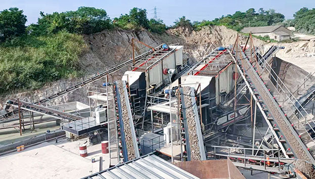 移動(dòng)式破碎機(jī)案例