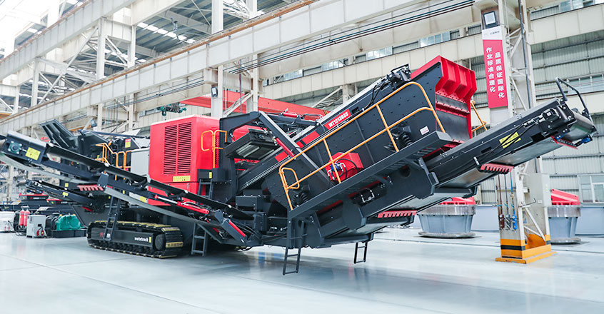 Wotetrack履帶式移動(dòng)破碎篩分站