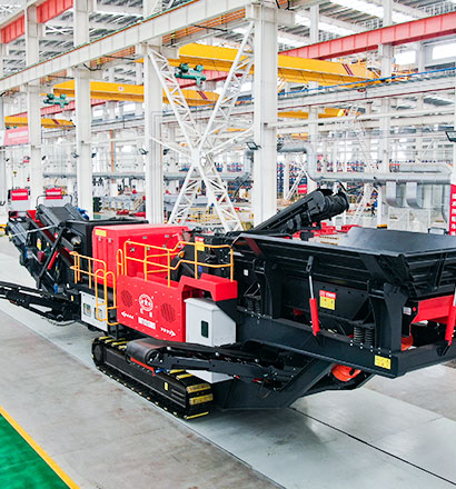 Wotetrack履帶式移動(dòng)破碎篩分站